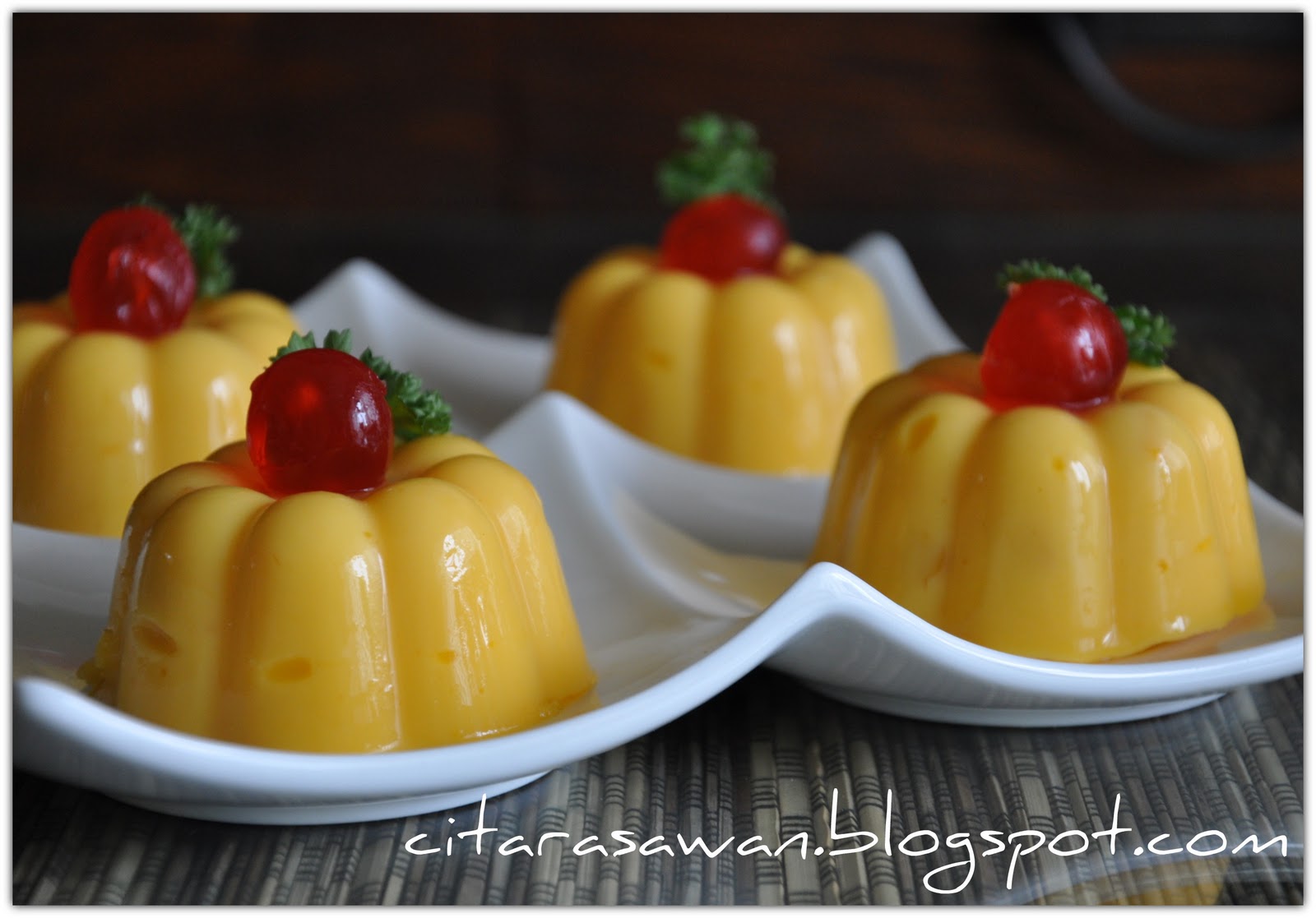 Puding Kastard Jagung ~ Resepi Terbaik