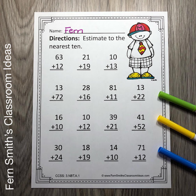 Click Here to Download this Estimate Sums Bundle Resource for Your Classroom Today