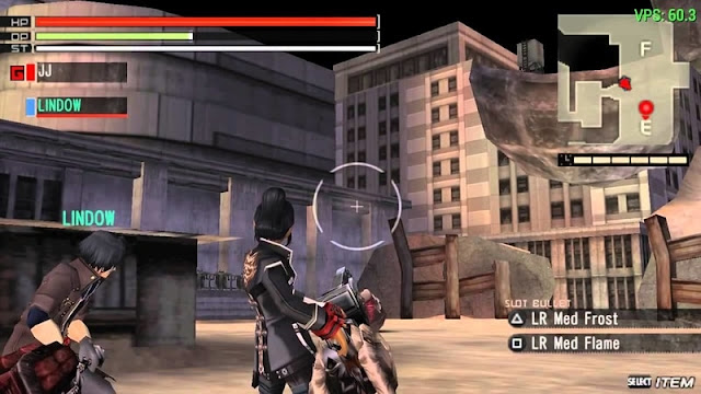 Download God Eater Burst PSP zona-games.com