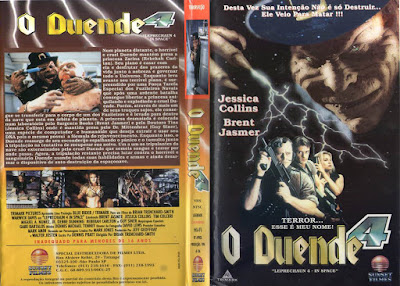 Filme O Duende 4 - No Espaço (Leprechaun 4 - In Space) DVD Capa