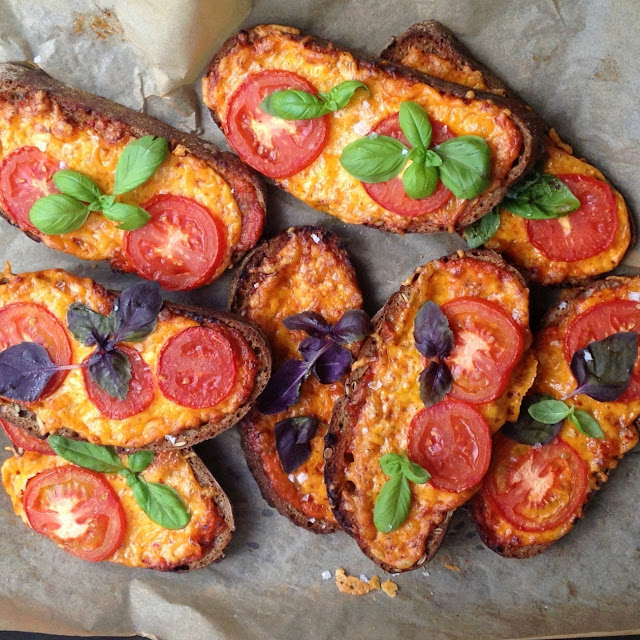 Crostini med chili gouda - Mit livs kogebog