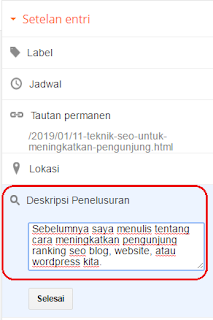 cara membuat meta description yang baik