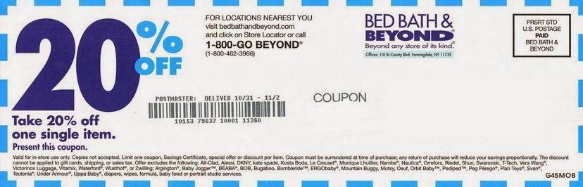 bed bath and beyond coupons