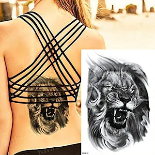 Lion tattoo simple ideas-design easy in Hindi