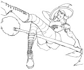 #10 Witch Coloring Page