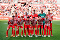 GIRONA F. C. Temporada 2022-23. Reinier, Oriol Romeu, Santi Bueno, Gazzaniga, Bernardo. Arnau Martínez, Tsygankov, Miguel, Rodrigo Riquelme, Iván Martín y Taty Castellanos. GIRONA F. C. 2 🆚 R. C. D. MALLORCA 1 Jueves 04/05/2023, 19:30 horas. Campeonato de Liga de 1ª División, jornada 33. Girona, estadio Municipal de Montilivi: 11.767 espectadores. GOLES: ⚽1-0: 45+2’, Bernardo Espinosa. ⚽1-1: 80’, Muriqi, de penalti. ⚽2-1: 84’, Taty Castellanos.