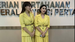 Duo Amor Goyang Ngopi Daring Bela Negara di Kemhan