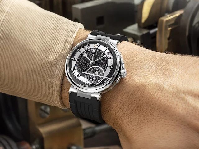 Breguet Marine Tourbillon Equation Marchante ref. 5887PT/92/5WV