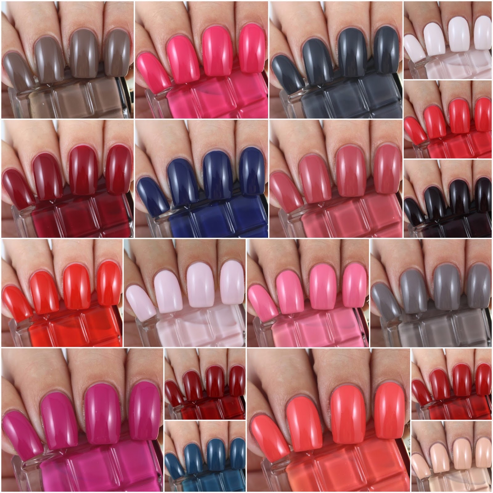 L'Oreal Paris Colour Riche Le Vernis A L'Huile Collection - Swatches & Review by Olivia Jade Nails