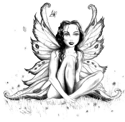 Coloring Sheets  Adults on Collection Of Various Fairy Coloring In Pages For You To Enjoy