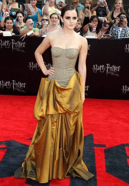 Emma Watson Harry Potter And The Deathly Hallows Part 2 New York Premiere