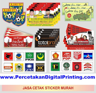 Jasa Percetakan Stiker Produk Murah Harga Nego Gratis Ongkir