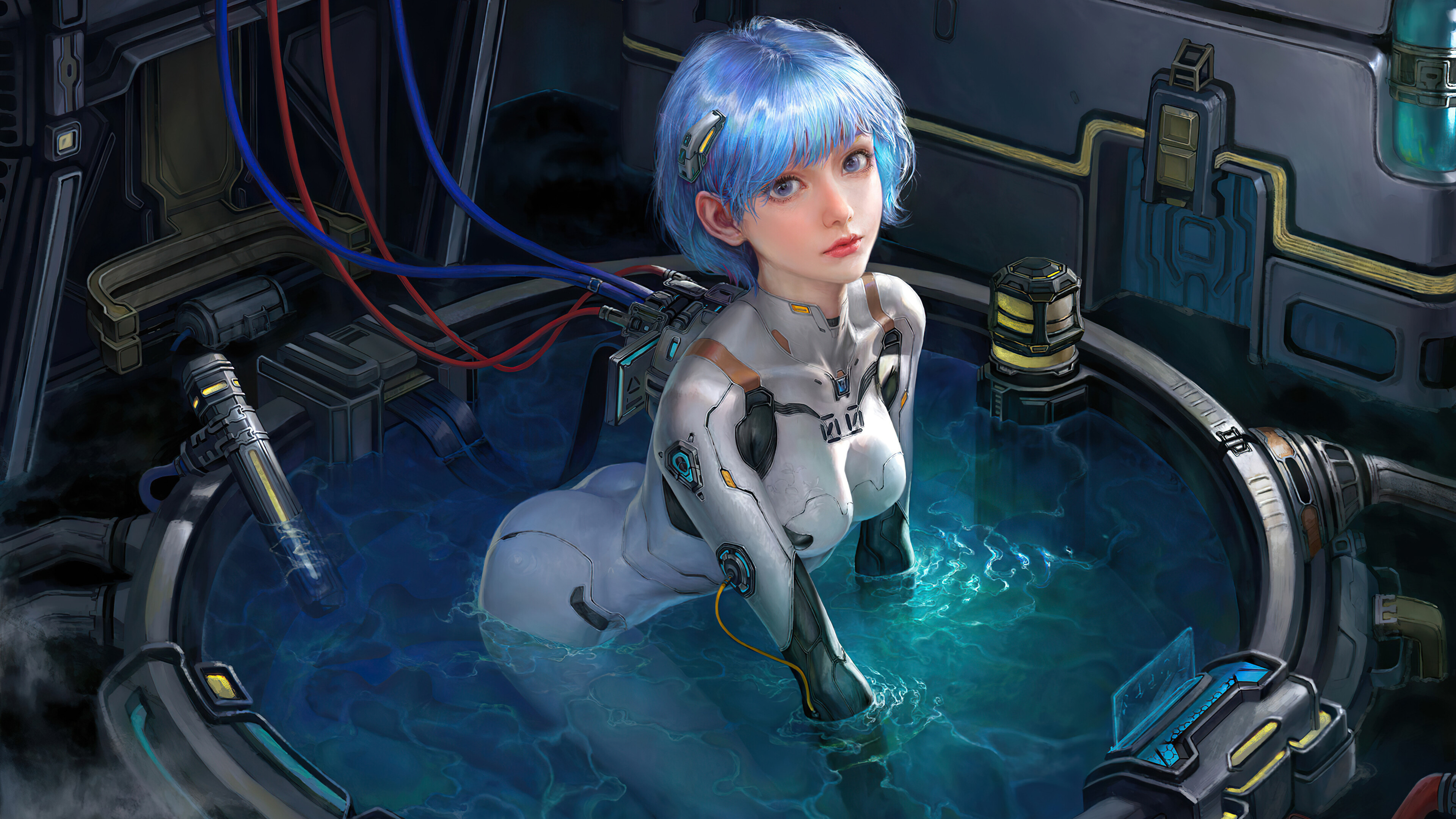  Rei  Ayanami Evangelion  Wallpaper  4K HeroScreen Cool 