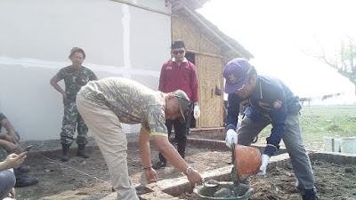 DINSOS DAN KARANG TARUNA KECAMATAN MAUK IKUT SERTA GEBRAK MAUK