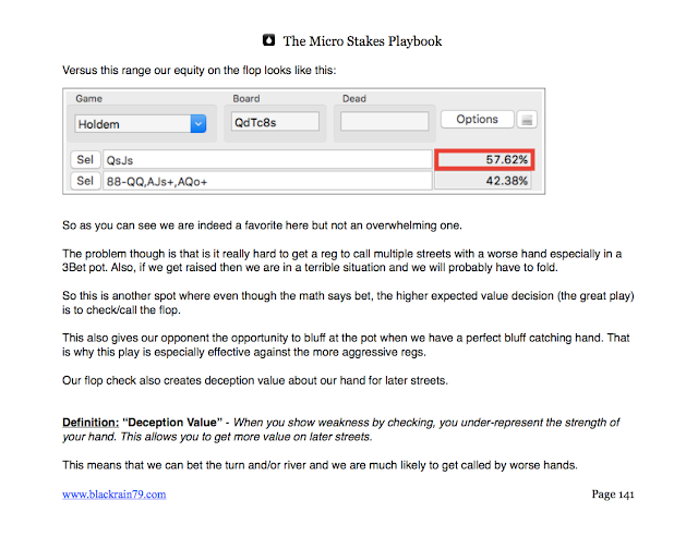 The Micro Stakes Playbook download