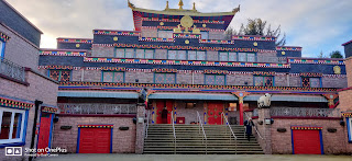 the temple at Samye Ling