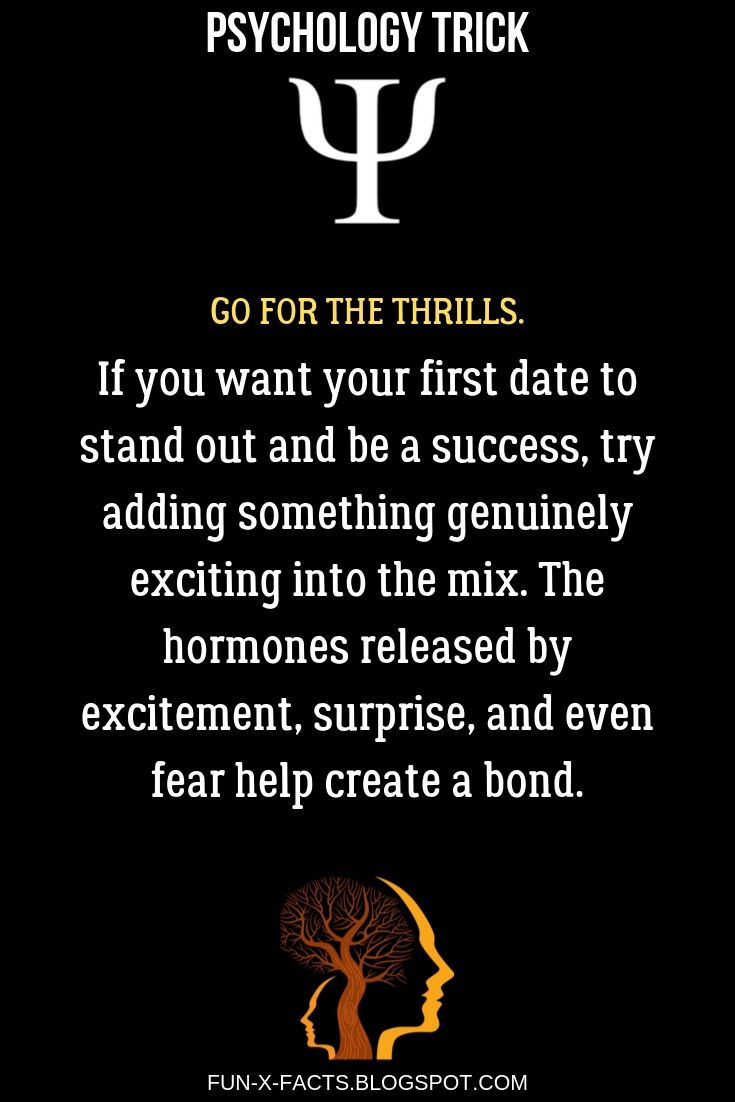 Go for the thrills - Best Psychology Tricks