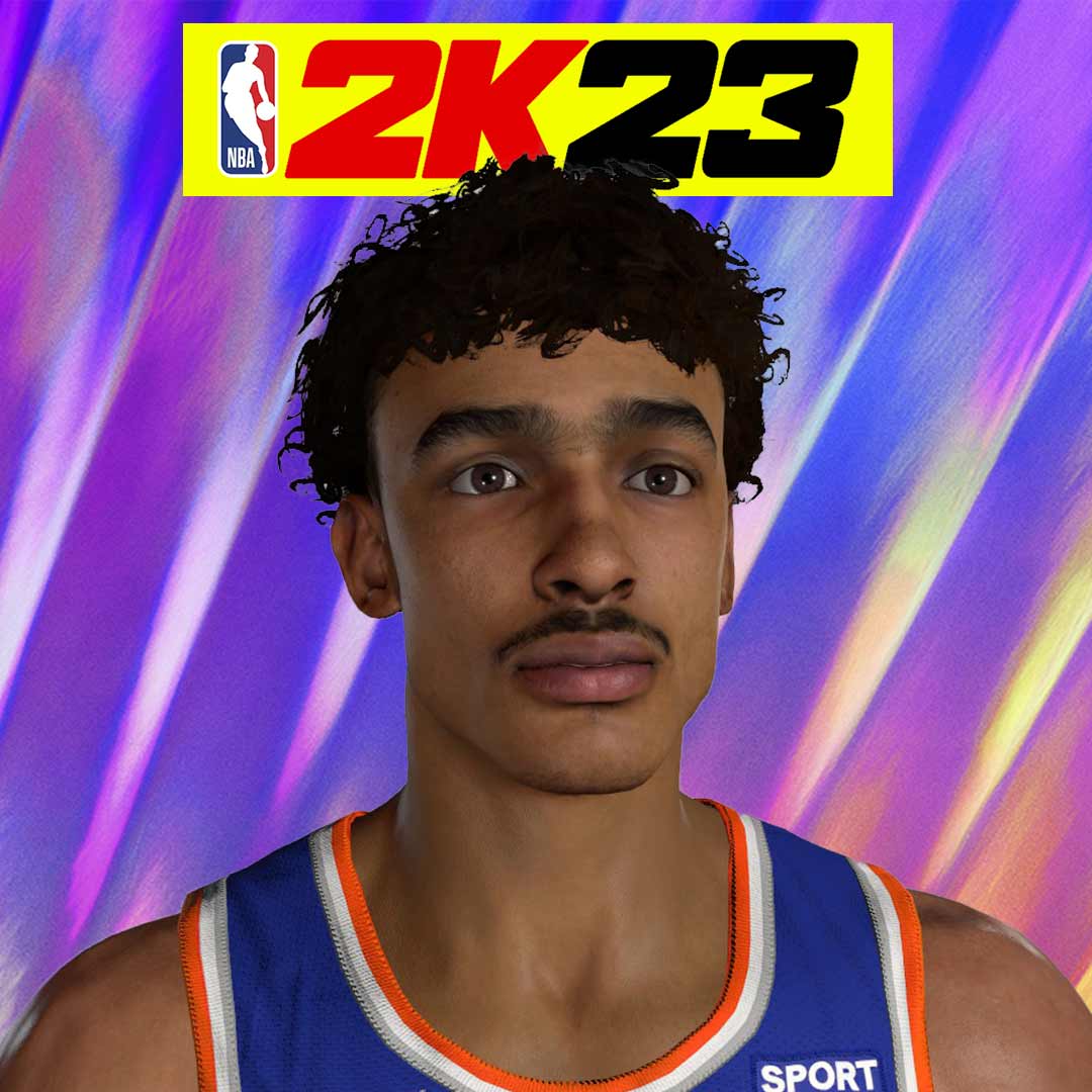 NBA 2K23 Jacob Toppin Cyberface Rookie
