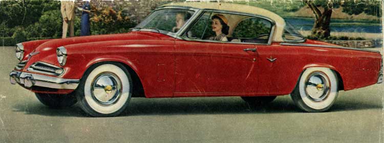 The 1953 Studebaker Commander Starliner is in Louis' opinion 