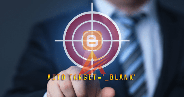 Auto target='_blank' blogspot