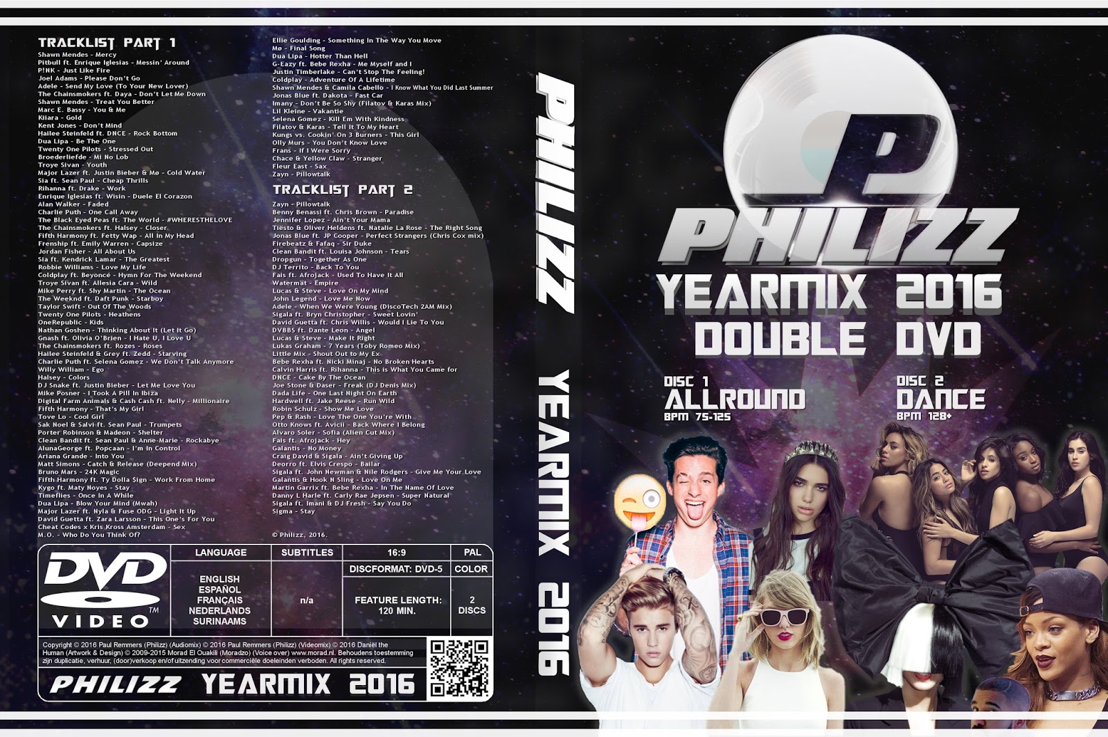 Philizz Video Yearmix 2016 (PART 1 + PART 2)