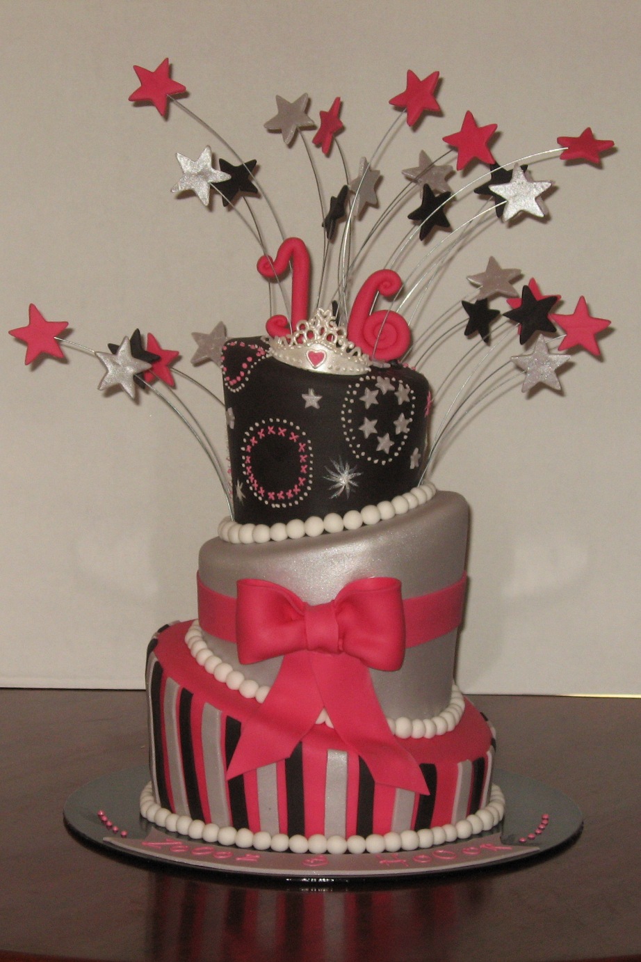 Let Them Eat Cake: The Twins 16th Birthday cake
