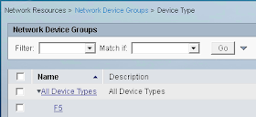 ACS Network Device Type