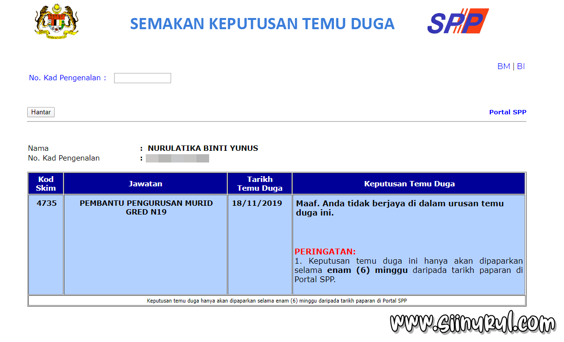 Contoh Soalan Temuduga N19 - Warsiogx