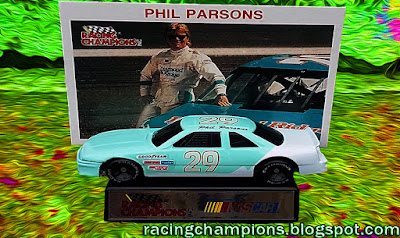 Phil Parsons #29 Pontiac car Racing Champions 1/64 NASCAR diecast blog