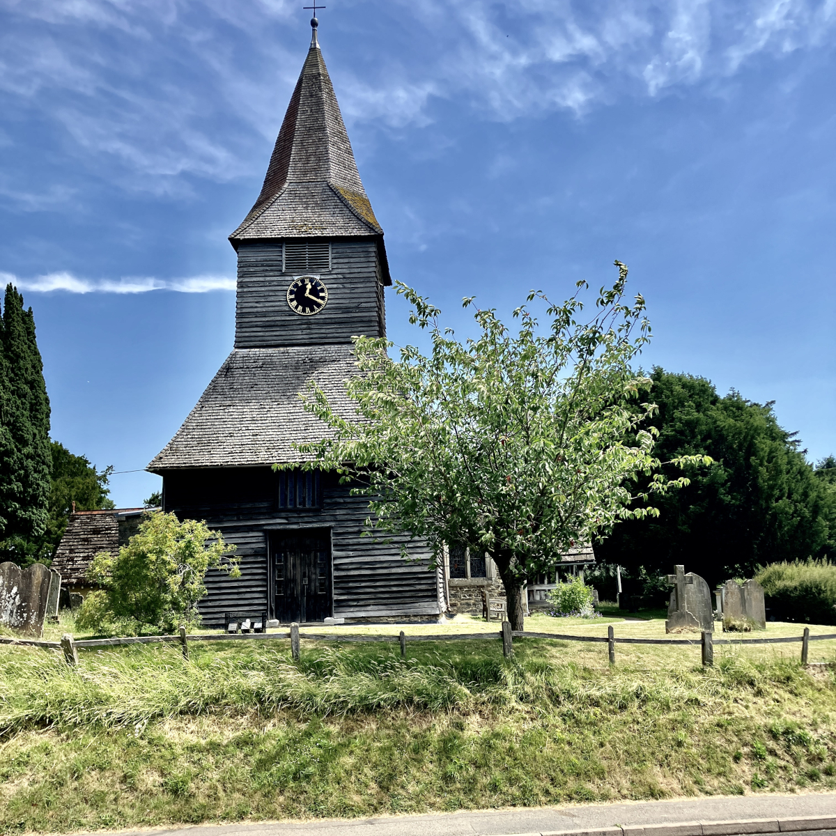 800 Year Old Church, Brockham, Surrey