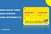 60.000 Koin Snack Video Berapa Rupiah? Aplikasi Penghasil Uang 2023