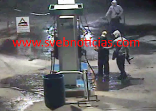 VIDEO: Narco-sicarios incendian gasolinera en Llera Tamaulipas