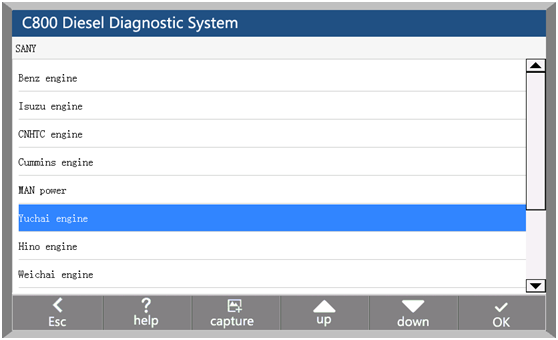 CAR FANS C800 diagnosis operation-1