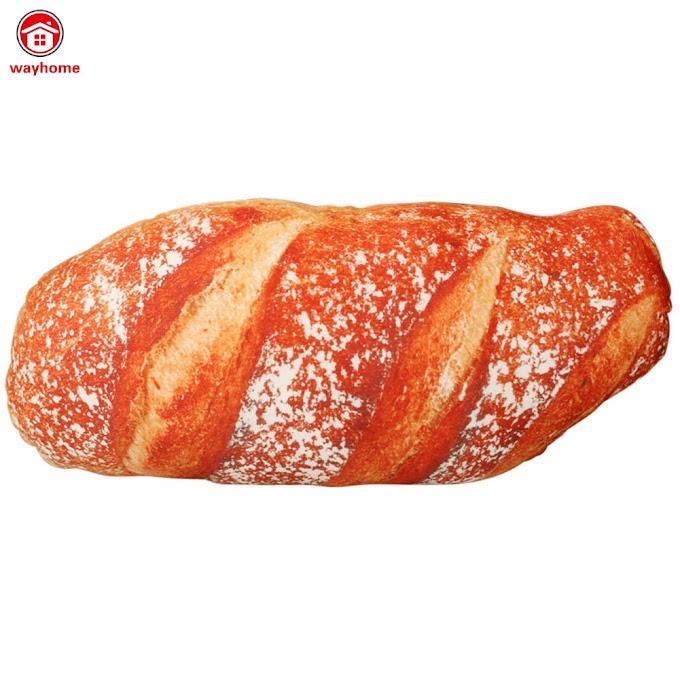 [ wayhome.vn ] Gối Mềm Hình Bánh Mì 3d Cho Bé