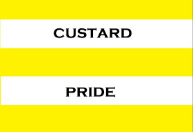 Custard pride flag