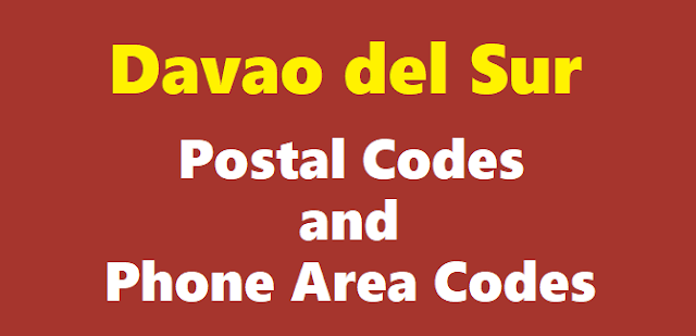 Davao del Sur ZIP Codes