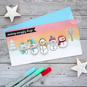 Sunny Studio Stamps: Feeling Frosty Christmas Home Winter Themed Card by Vanessa Menhorn