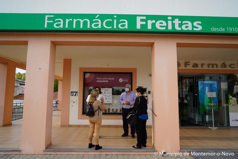 Visita Farmácia Freitas, Montemor-o-Novo