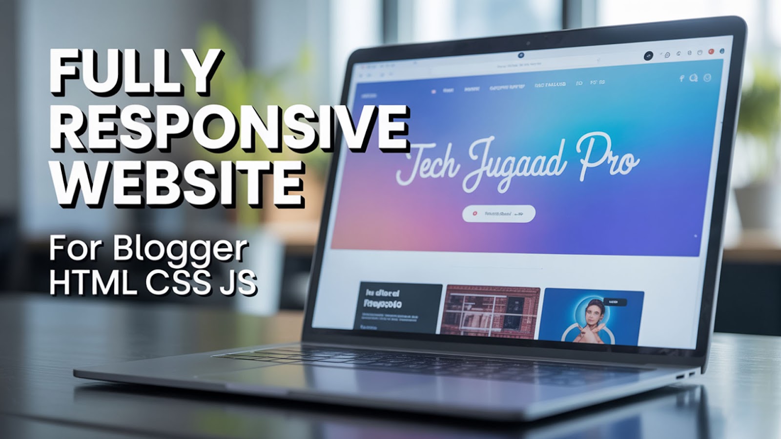 Blogger ke Liye Fully Responsive Website Kaise Banayein?