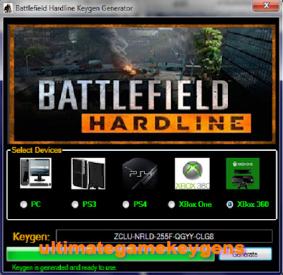 Battlefield Hardline Keygen