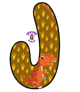 Abecedario con Dinosaurios.