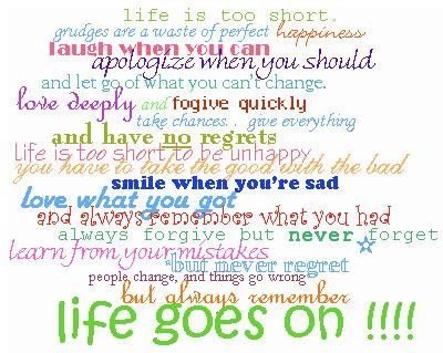 life quotes for myspace