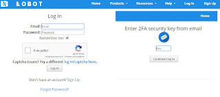 Регистрация и вход на платформе Eobot