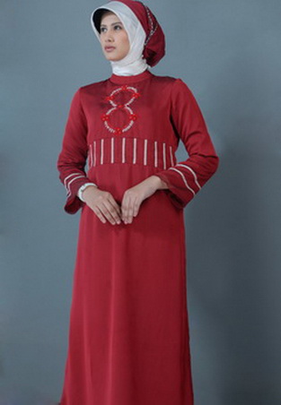  Gambar  Gamis  Cantik  276 Gamis  Cantik 