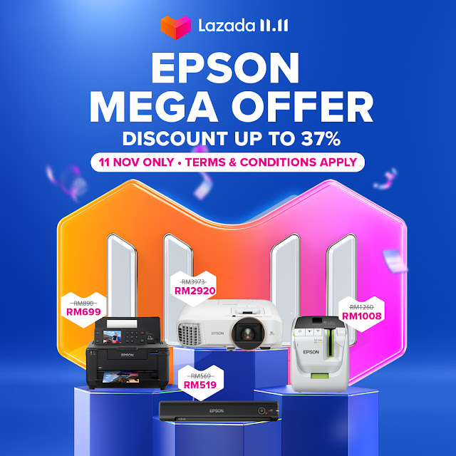 Epson 11.11 Mega Offers On Lazada