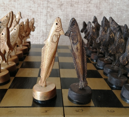 Налим - шахматная ладья