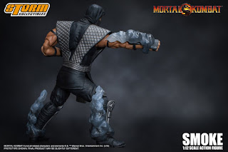 Rain y Smoke 1/12 Scale Action Figure de Mortal Kombat - Storm Collectibles