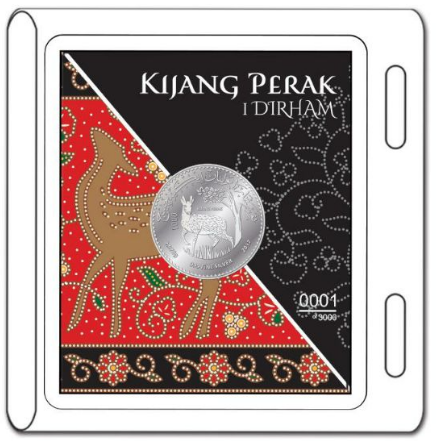 Set Kijang Perak 1,5 dan 10 Dirham