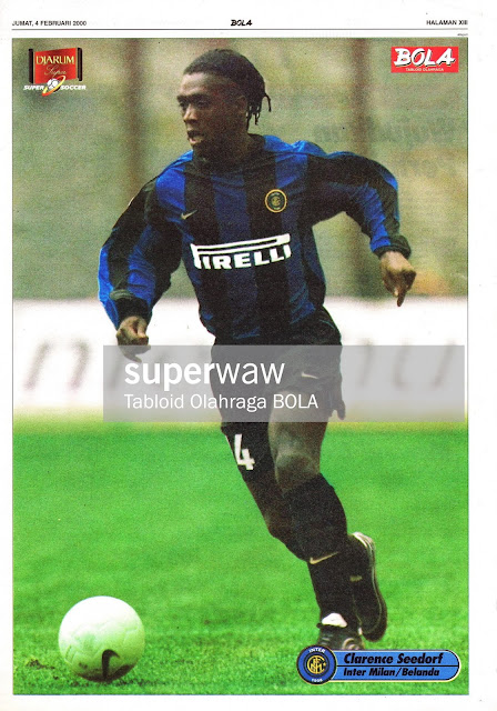 POSTER CLARENCE SEEDORF INTER MILAN