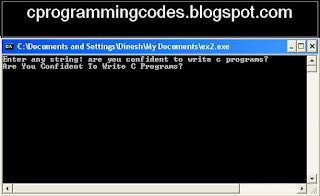 Output of C program of string title case